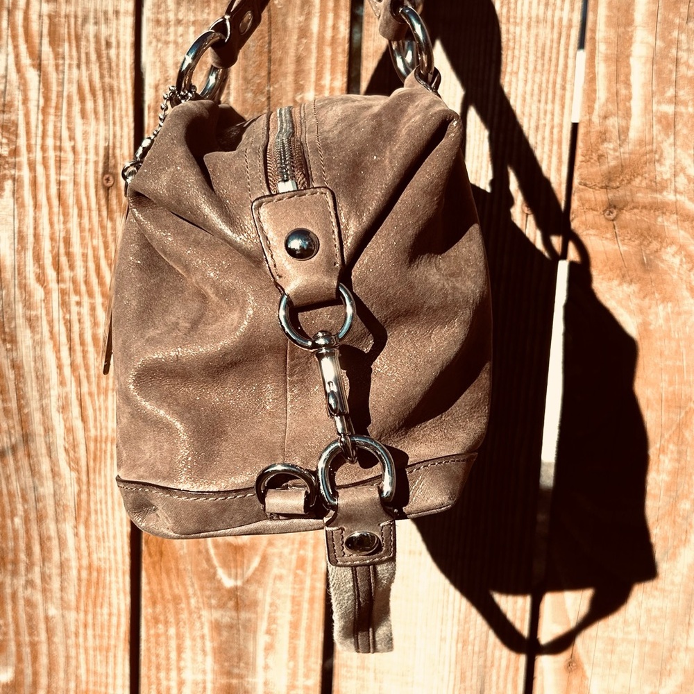COACH PURSE POPPY LUCKY PENNY LEATHER LUXEY 15914 NEW - Picture 10 of 16